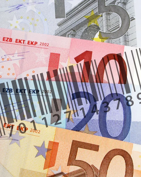Euro-Geldverkauf — Stockfoto