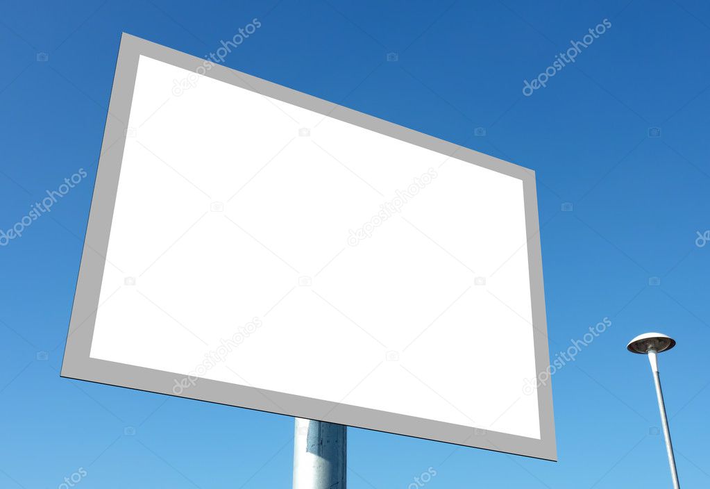 Blank sign