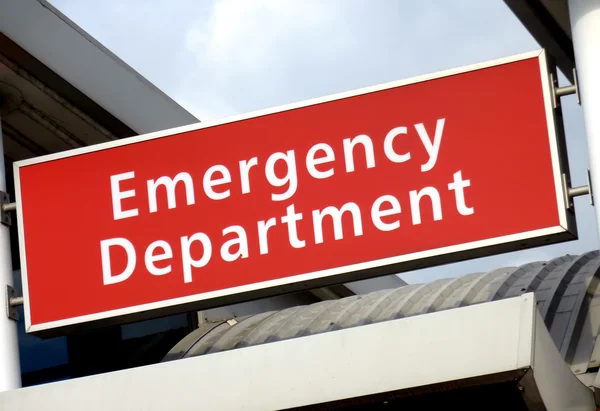 Emergency Sign — Stock Photo, Image