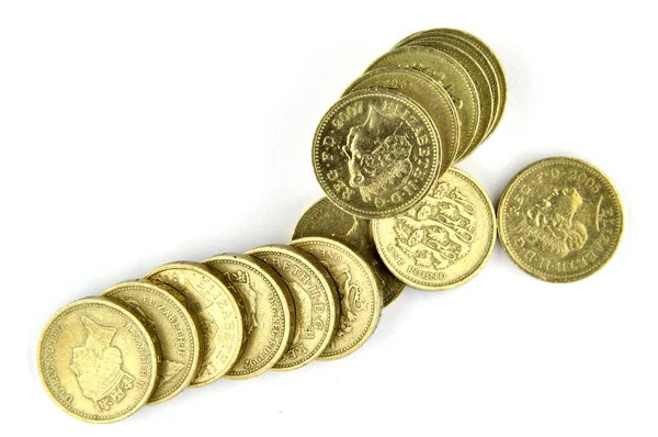 Stapel med mynt — Stockfoto