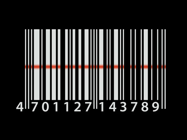 Barcode-Illustration — Stockfoto