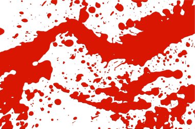 Blood splatter pattern clipart