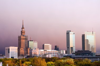 The City of Warsaw clipart