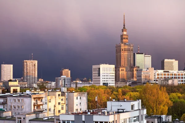 Varsavia Cityscape — Foto Stock