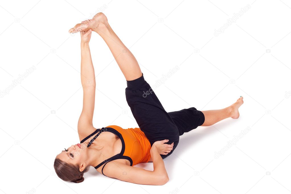 Reclining Hand-To-Big-Toe - Yoga 15