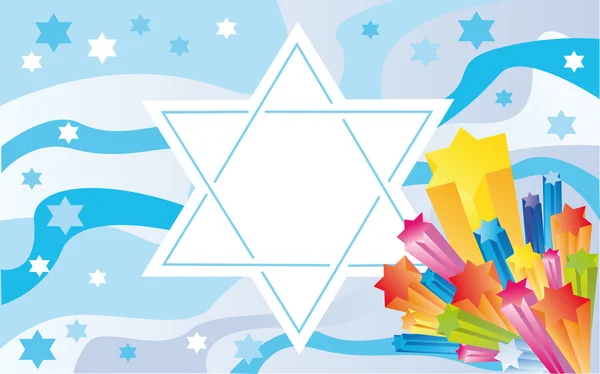 Ευτυχής υπόβαθρο η εβραϊκή αργία — Φωτογραφία Αρχείου