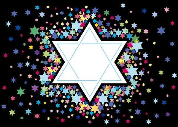 Jsem rád, že pozadí na židovské svátky — Stockový vektor