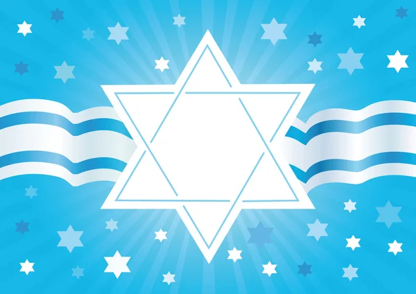 Antecedentes alegres de la fiesta judía — Archivo Imágenes Vectoriales