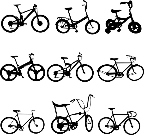 Bicycles — Stock Vector