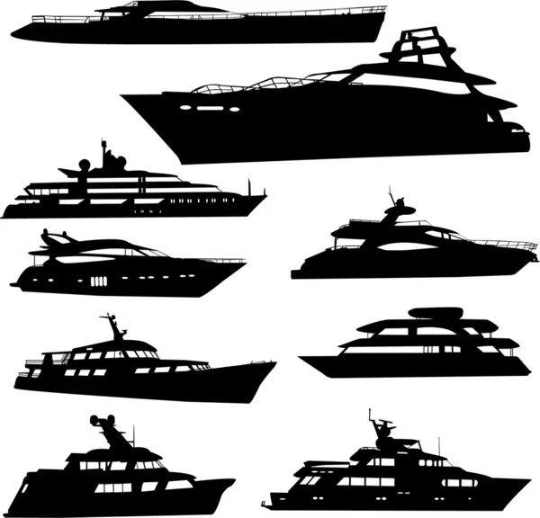 Yacht — Image vectorielle