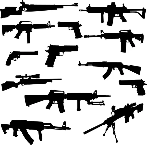 Silahlar — Stok Vektör