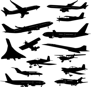 Airplane clipart