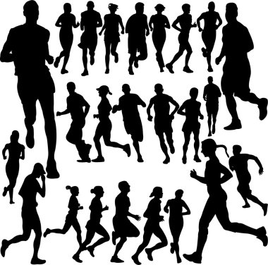 Running clipart