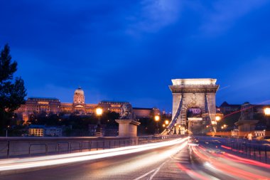 Budapeşte 'de gece ışıkları