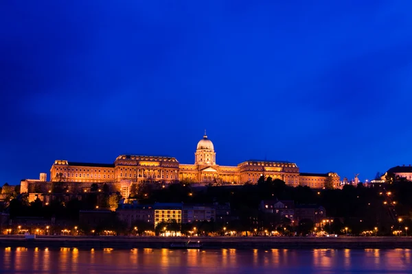 Luzes noturnas em Budapeste — Fotografia de Stock