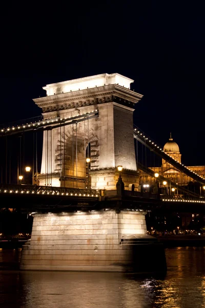 Nachtlampjes in Boedapest — Stockfoto