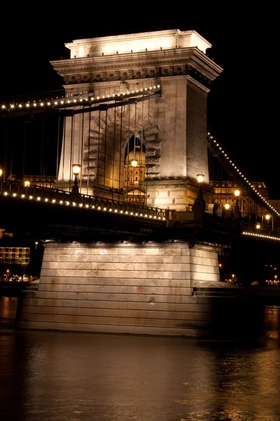 Budapeşte 'de gece ışıkları — Stok fotoğraf