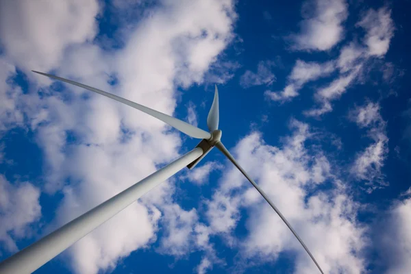 stock image Wind energy turbine power station