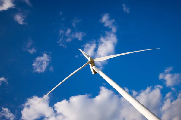 stock image Wind energy turbine power station