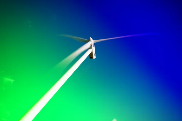 Wind energy turbine power station — Stock Photo, Image