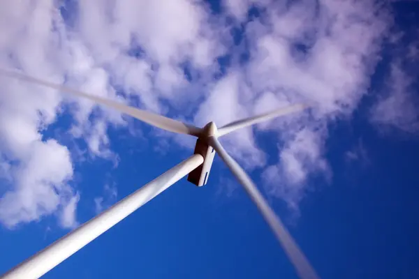 Stock image Wind energy turbine power station