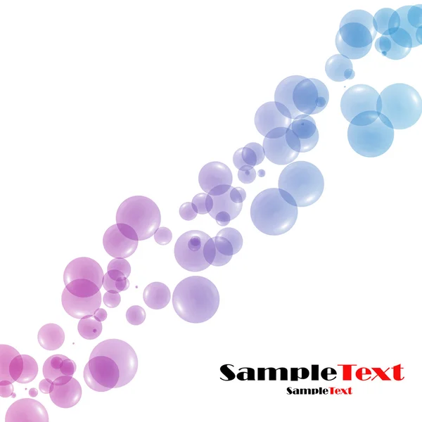 stock image Bubble background