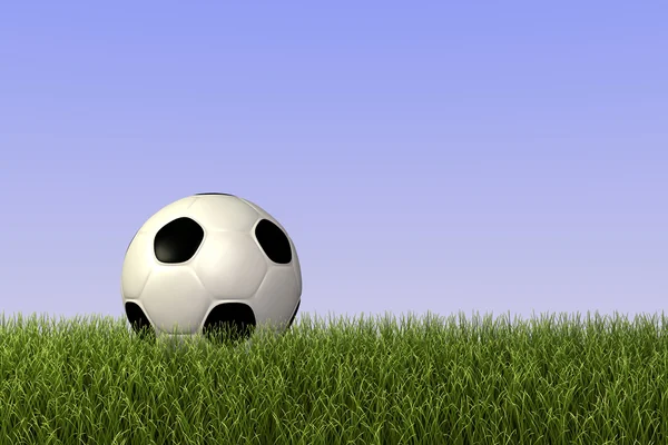 Balón de fútbol — Foto de Stock