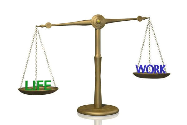 Equilíbrio trabalho vida — Fotografia de Stock