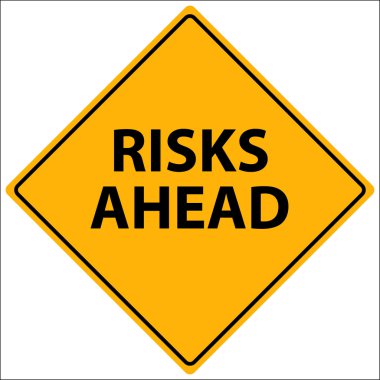 Risks Ahead Vector clipart