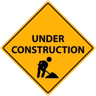 Under Construction Vector clipart