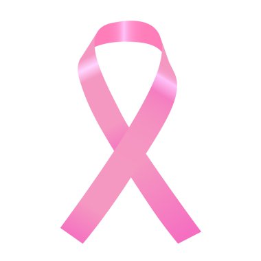 Pink Ribbon Illustration clipart