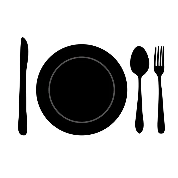 Réglage des repas — Image vectorielle