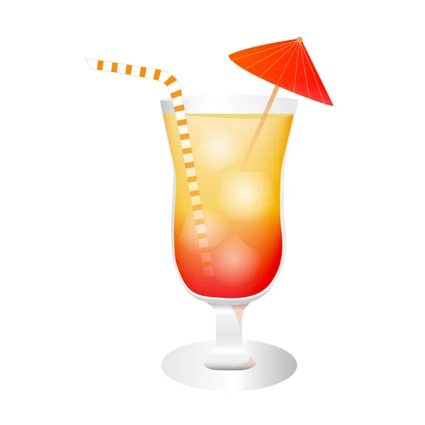 Cocktailillustratie — Stockfoto