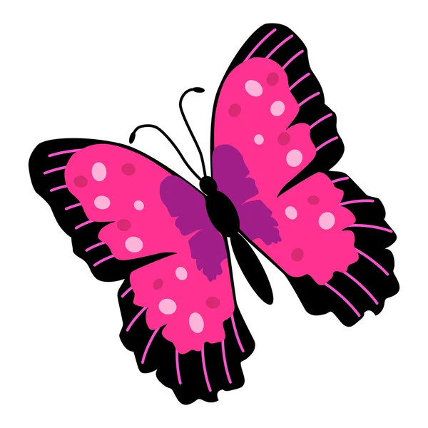 Illustration papillon — Image vectorielle