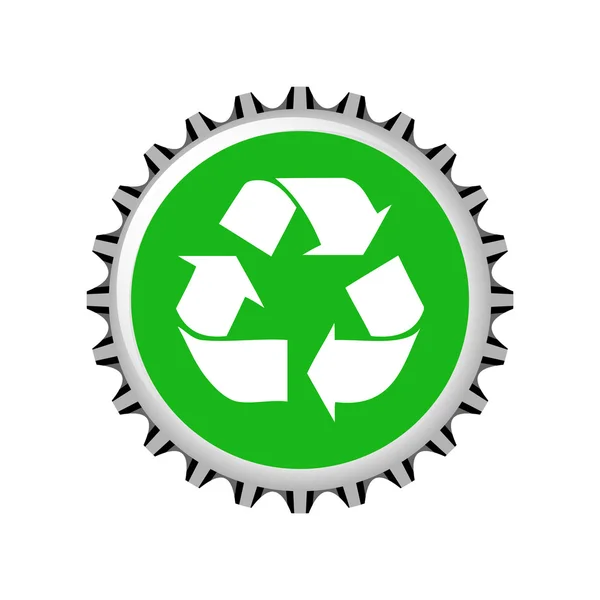 Recycle GLB illustratie — Stockvector