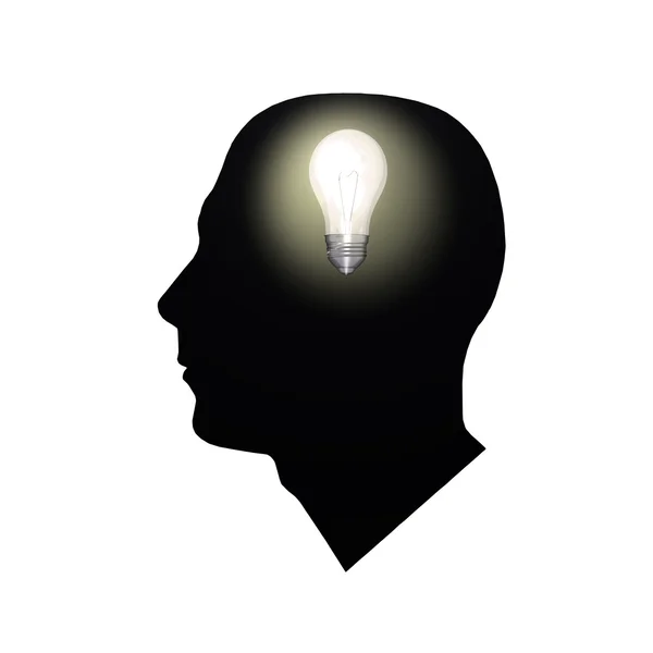 Lamp hersenen — Stockfoto