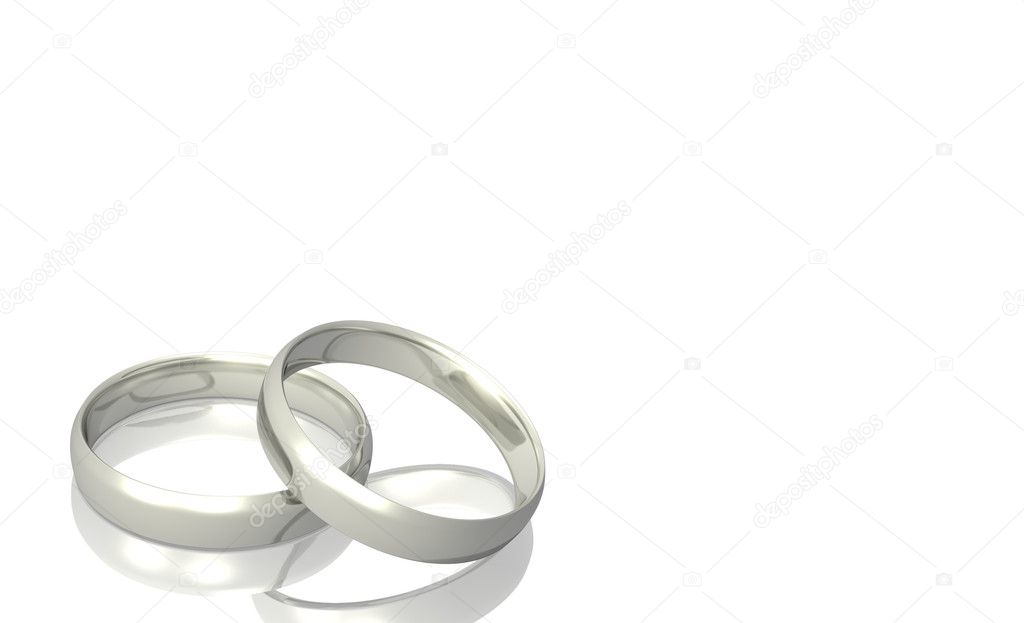 Silver Wedding rings