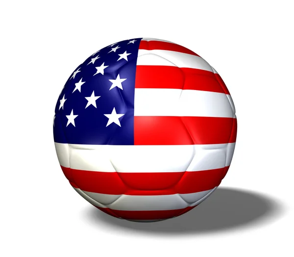 USA Soccerball — Stock Photo, Image