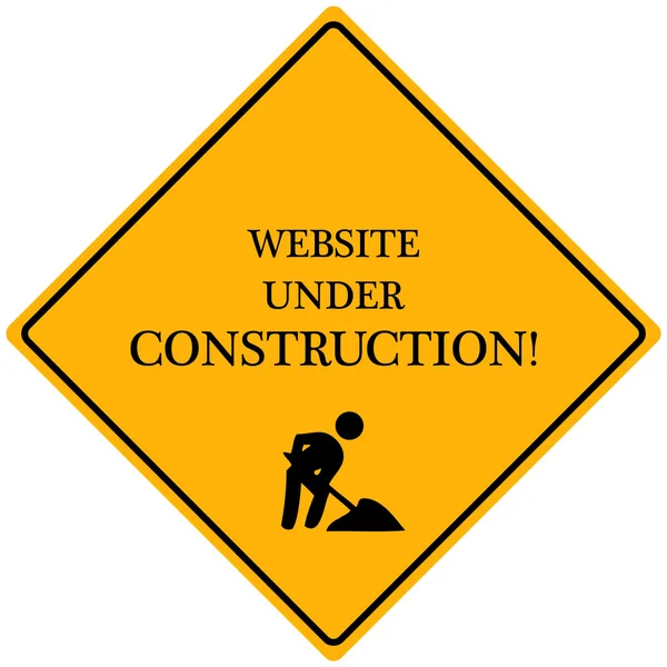 Website Under Construction — Stock Vector