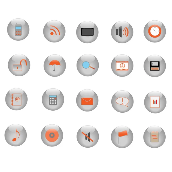 Web Icons — Stock Vector