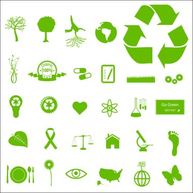 Eco Icons clipart