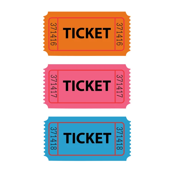 Biljetter — Stock vektor