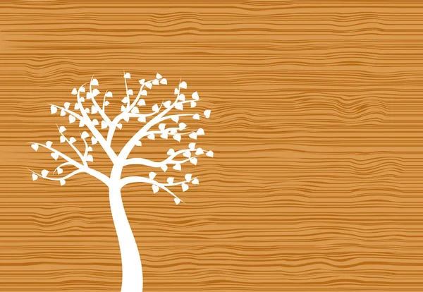 Grano de madera de árbol — Vector de stock