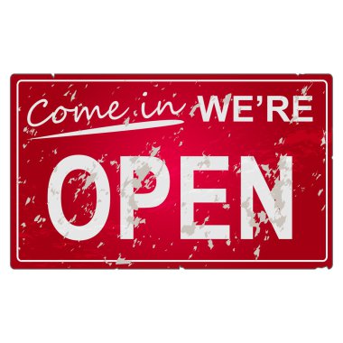 Open Sign clipart