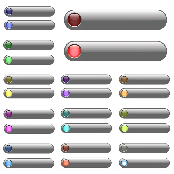 Barras Web — Archivo Imágenes Vectoriales