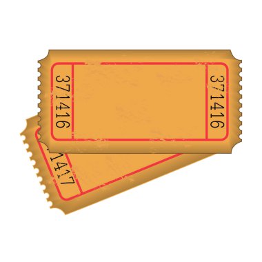 Vintage Tickets clipart