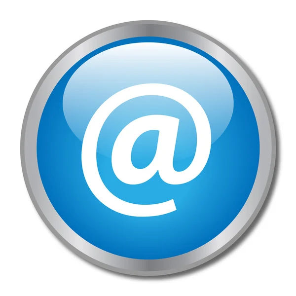 Pulsante e-mail — Vettoriale Stock