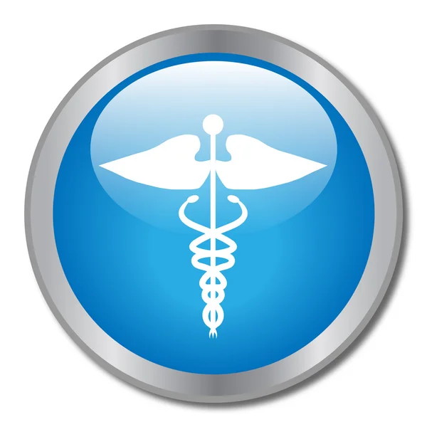 Medizinischer Knopf — Stockvektor