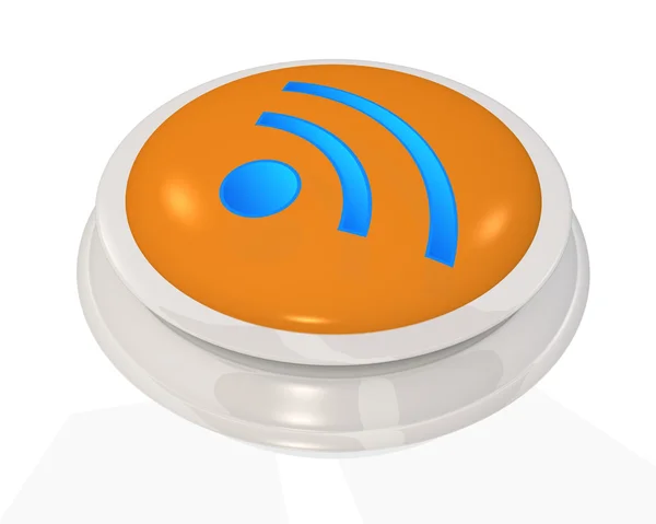 RSS Button — Stock Photo, Image