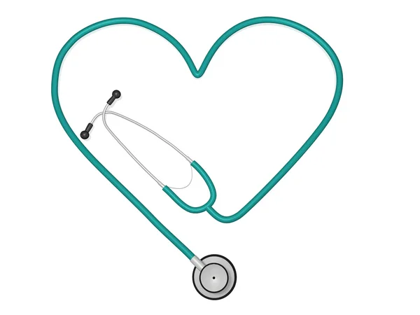 Kalp stetoskop — Stok fotoğraf